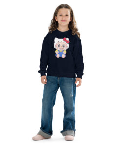 POP MART Labubu Printing Youth crewneck sweatshirt P3-9