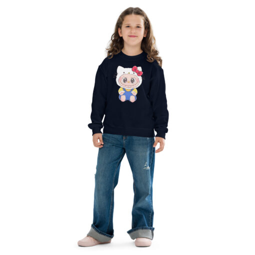 POP MART Labubu Printing Youth crewneck sweatshirt P3-9