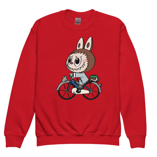POP MART Labubu Printing Youth crewneck sweatshirt P1-120 - Image 4