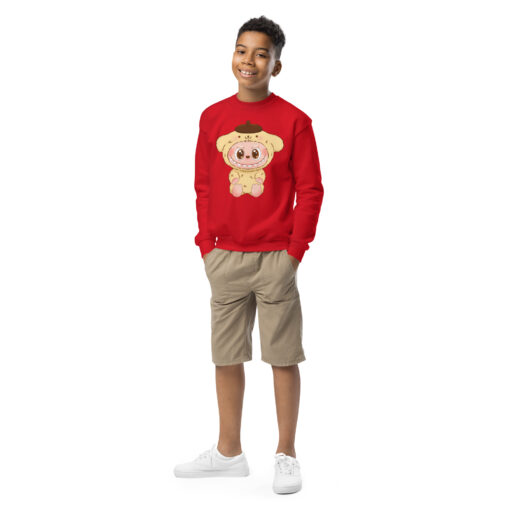 POP MART Labubu Printing Youth crewneck sweatshirt P3-17 - Image 4