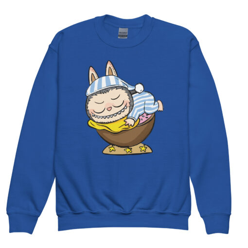 POP MART Labubu Printing Youth crewneck sweatshirt P1-97 - Image 6