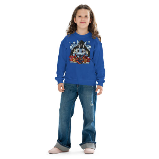 POP MART Labubu Printing Youth crewneck sweatshirt P0-27 - Image 6