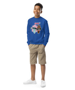 POP MART Labubu Printing Youth crewneck sweatshirt P1-40