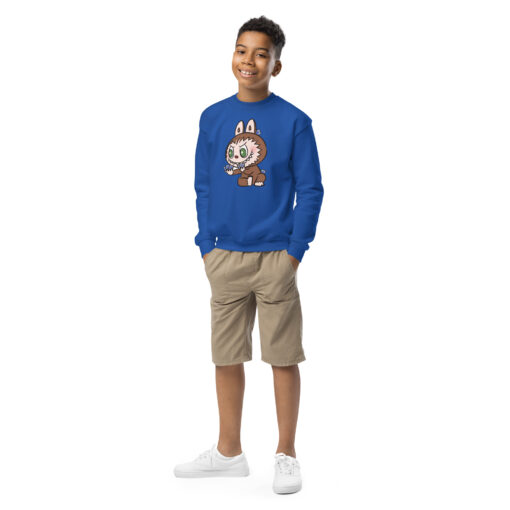 POP MART Labubu Printing Youth crewneck sweatshirt P2-20 - Image 6