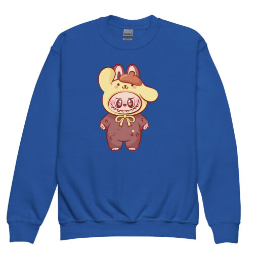 POP MART Labubu Printing Youth crewneck sweatshirt P3-35 - Image 6