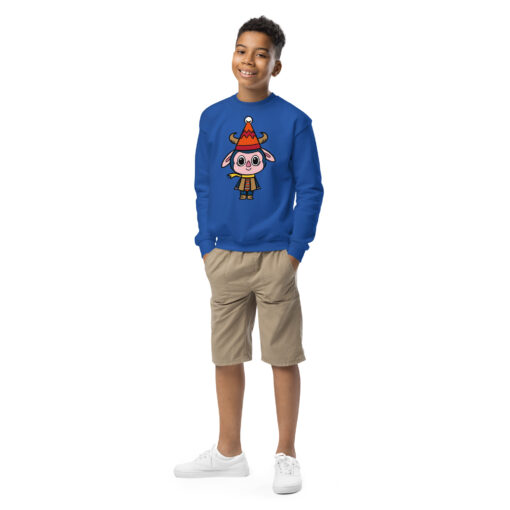 POP MART Labubu Printing Youth crewneck sweatshirt P2-16 - Image 6