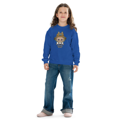 POP MART Labubu Printing Youth crewneck sweatshirt P3-143 - Image 6