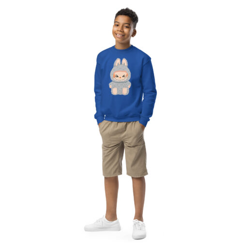 POP MART Labubu Printing Youth crewneck sweatshirt P3-97 - Image 6