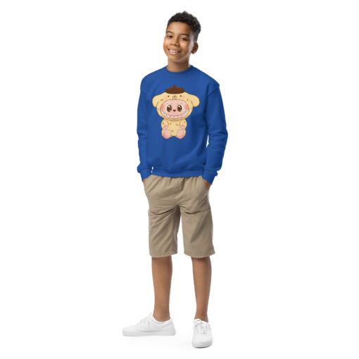 POP MART Labubu Printing Youth crewneck sweatshirt P3-17 - Image 6