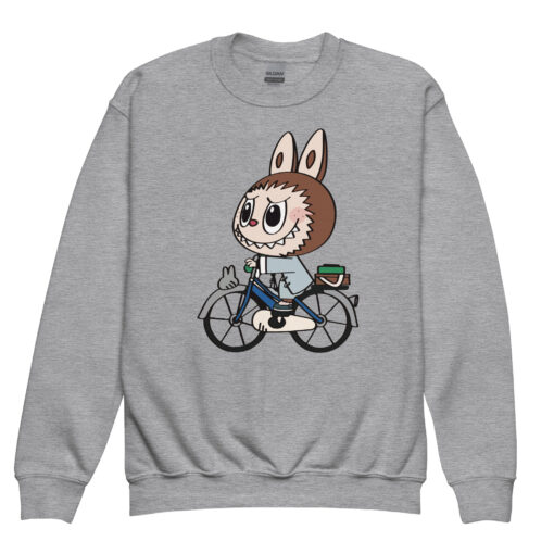 POP MART Labubu Printing Youth crewneck sweatshirt P1-120 - Image 7