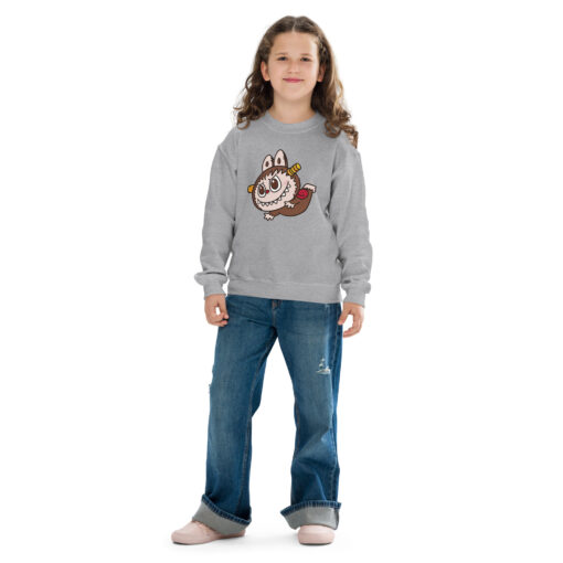 POP MART Labubu Printing Youth crewneck sweatshirt P1-160 - Image 7
