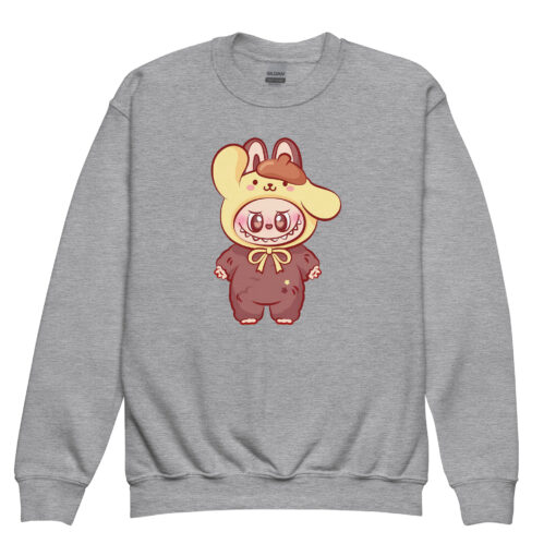 POP MART Labubu Printing Youth crewneck sweatshirt P3-35 - Image 7