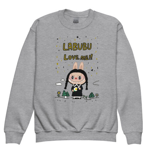 POP MART Labubu Printing Youth crewneck sweatshirt P1-203 - Image 7