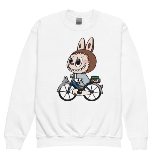POP MART Labubu Printing Youth crewneck sweatshirt P1-120 - Image 8