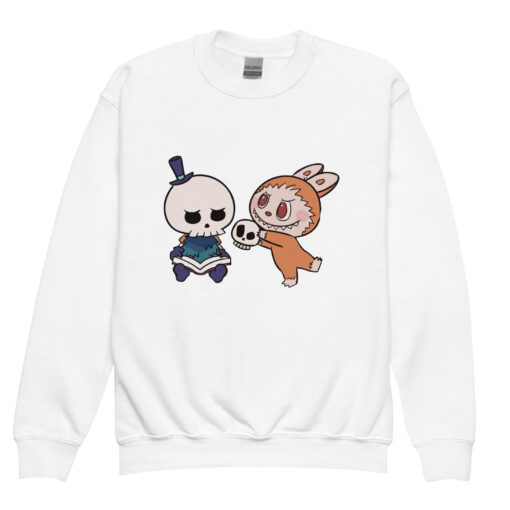 POP MART Labubu Printing Youth crewneck sweatshirt P1-139 - Image 8