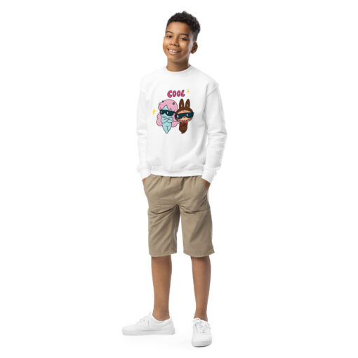POP MART Labubu Printing Youth crewneck sweatshirt P1-40 - Image 8