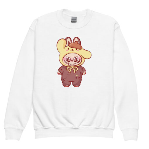 POP MART Labubu Printing Youth crewneck sweatshirt P3-35 - Image 8
