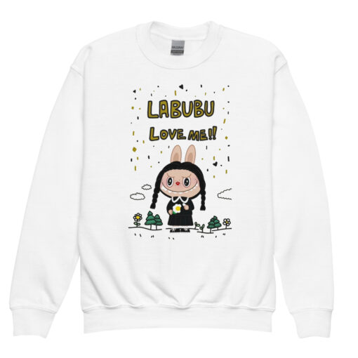 POP MART Labubu Printing Youth crewneck sweatshirt P1-203 - Image 8