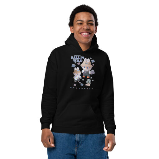POP MART Labubu Printing Youth heavy blend hoodie P1-47 - Image 2