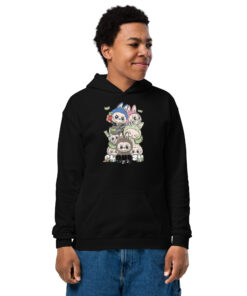 POP MART Labubu Printing Youth heavy blend hoodie P1-199