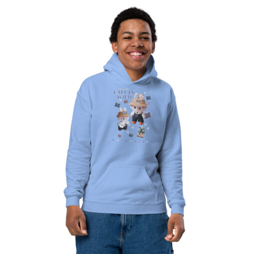 POP MART Labubu Printing Youth heavy blend hoodie P1-47 - Image 22