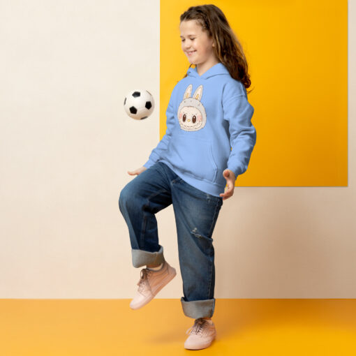 POP MART Labubu Printing Youth heavy blend hoodie P1-167 - Image 5