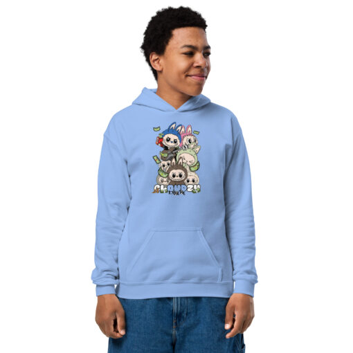 POP MART Labubu Printing Youth heavy blend hoodie P1-199 - Image 21