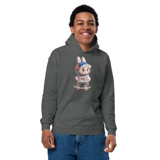 POP MART Labubu Printing Youth heavy blend hoodie P0-14 - Image 12