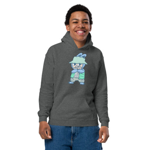 POP MART Labubu Printing Youth heavy blend hoodie P3-114 - Image 12