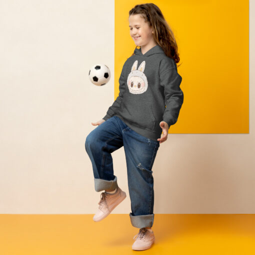 POP MART Labubu Printing Youth heavy blend hoodie P1-167 - Image 3