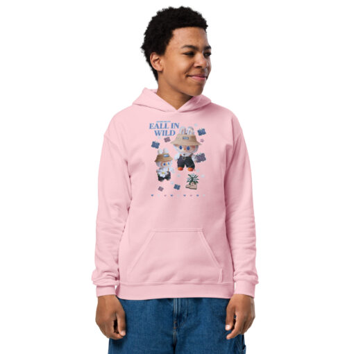 POP MART Labubu Printing Youth heavy blend hoodie P1-47 - Image 26
