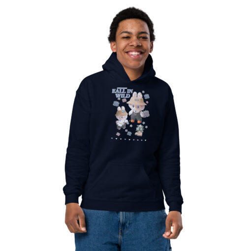 POP MART Labubu Printing Youth heavy blend hoodie P1-47 - Image 7