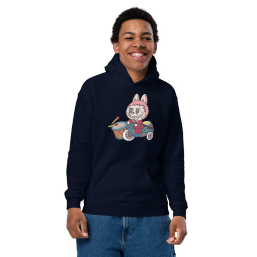 POP MART Labubu Printing Youth heavy blend hoodie P1-124 - Image 7