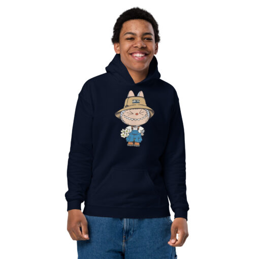 POP MART Labubu Printing Youth heavy blend hoodie P1-127 - Image 7