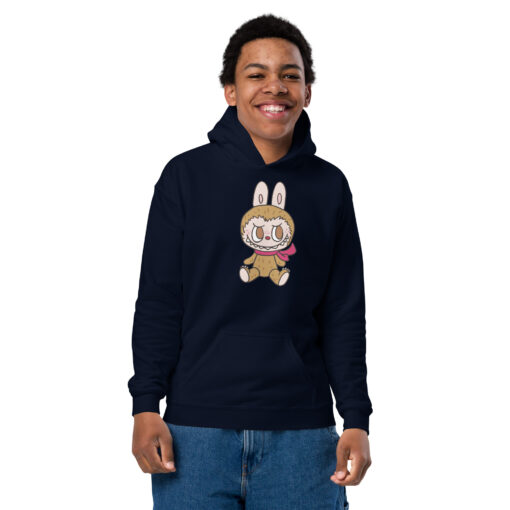 POP MART Labubu Printing Youth heavy blend hoodie P-147 - Image 7