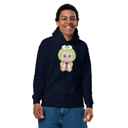 POP MART Labubu Printing Youth heavy blend hoodie P3-8 - Image 7
