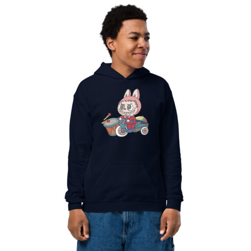 POP MART Labubu Printing Youth heavy blend hoodie P1-124 - Image 6