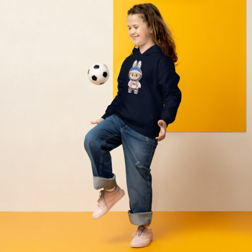 POP MART Labubu Printing Youth heavy blend hoodie P1-22 - Image 2