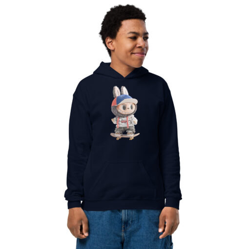 POP MART Labubu Printing Youth heavy blend hoodie P0-14 - Image 6