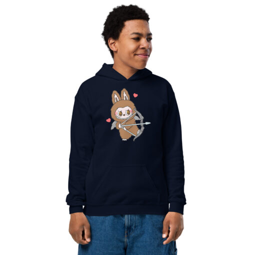 POP MART Labubu Printing Youth heavy blend hoodie P3-38 - Image 6