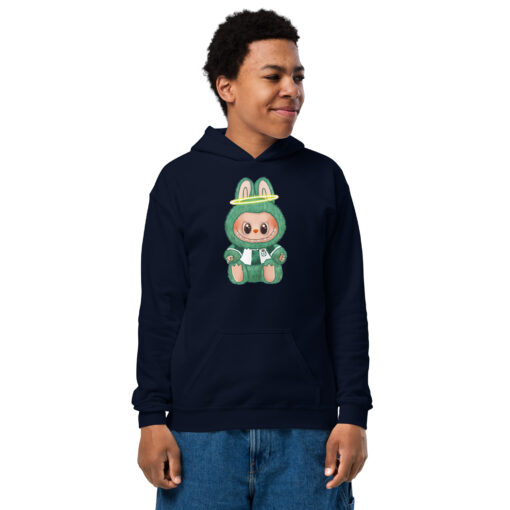 POP MART Labubu Printing Youth heavy blend hoodie P3-136 - Image 6