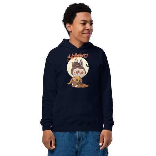 POP MART Labubu Printing Youth heavy blend hoodie P1-188 - Image 6