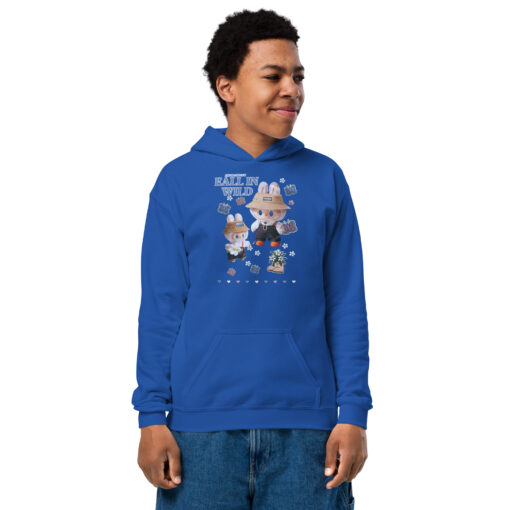 POP MART Labubu Printing Youth heavy blend hoodie P1-47 - Image 16