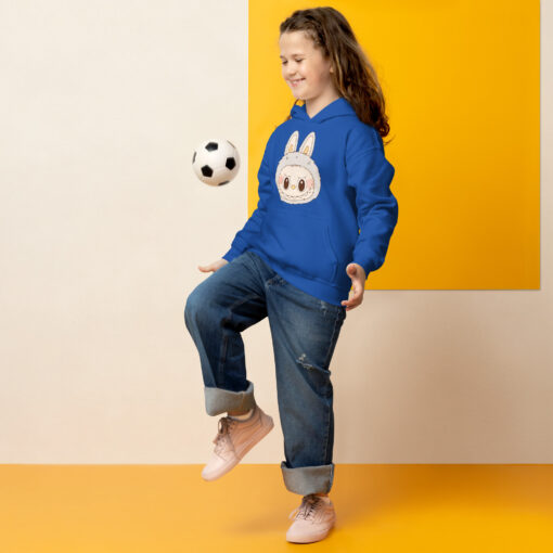 POP MART Labubu Printing Youth heavy blend hoodie P1-167 - Image 4