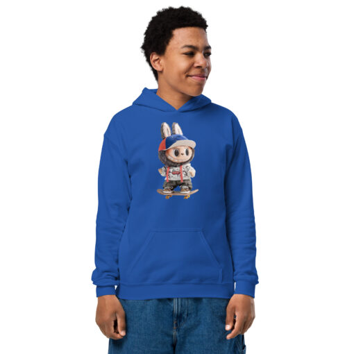 POP MART Labubu Printing Youth heavy blend hoodie P0-14 - Image 16