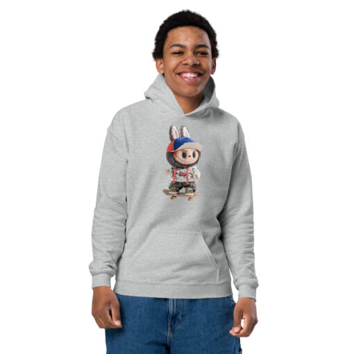 POP MART Labubu Printing Youth heavy blend hoodie P0-14 - Image 32