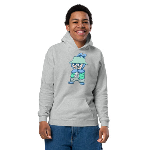 POP MART Labubu Printing Youth heavy blend hoodie P3-114 - Image 32