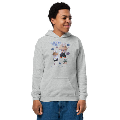 POP MART Labubu Printing Youth heavy blend hoodie P1-47 - Image 31