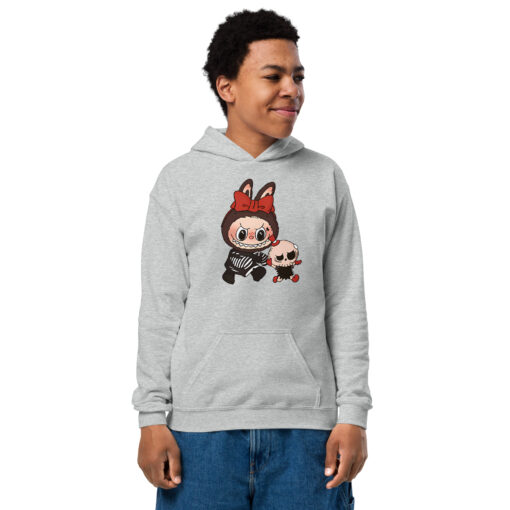 POP MART Labubu Printing Youth heavy blend hoodie P1-132 - Image 31