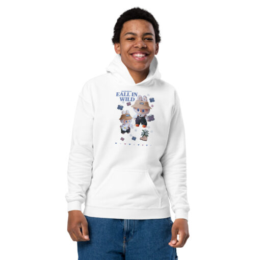 POP MART Labubu Printing Youth heavy blend hoodie P1-47 - Image 37